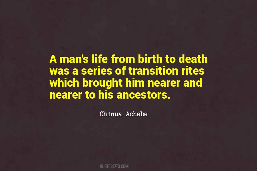 Birth Life Death Quotes #809365