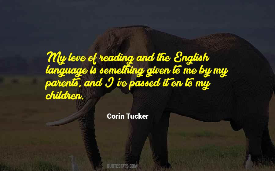 Quotes About Language English #12194