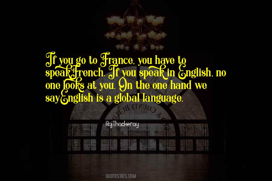 Quotes About Language English #12788