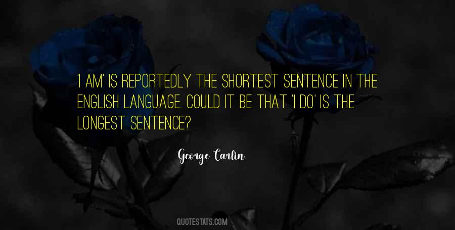 Quotes About Language English #157180