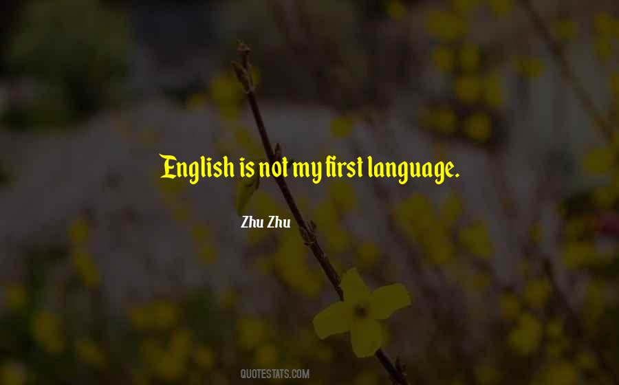 Quotes About Language English #180424