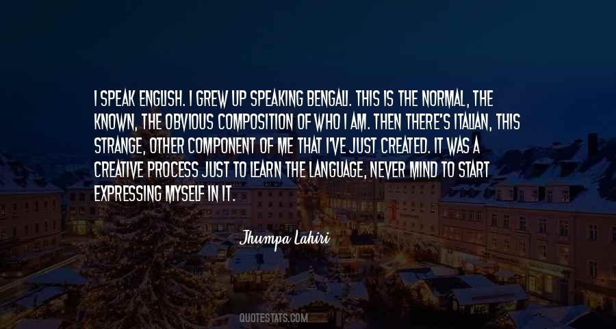Quotes About Language English #210655