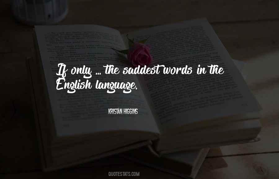 Quotes About Language English #42465