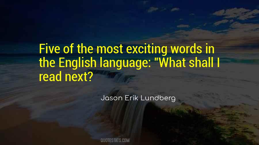 Quotes About Language English #42670