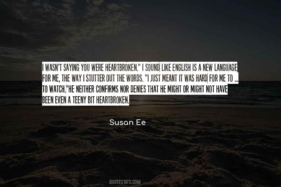 Quotes About Language English #5715