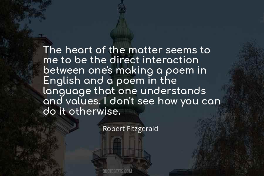 Quotes About Language English #63721