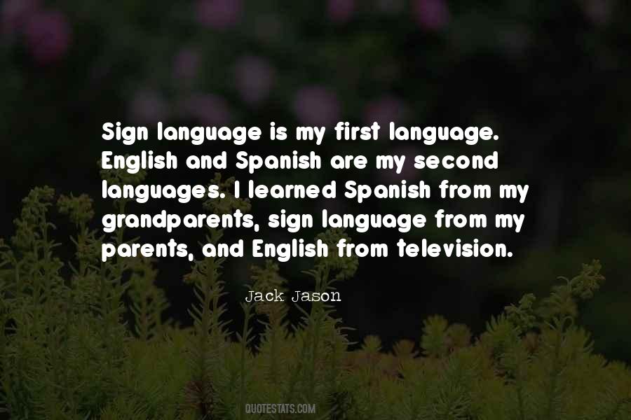 Quotes About Language English #775007