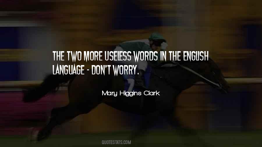 Quotes About Language English #78293