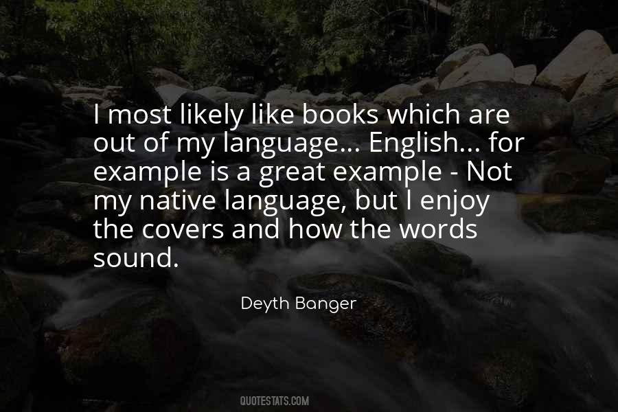Quotes About Language English #833881