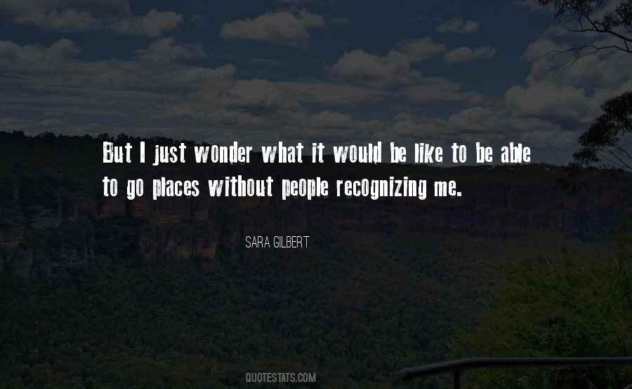 Places To Be Quotes #73280