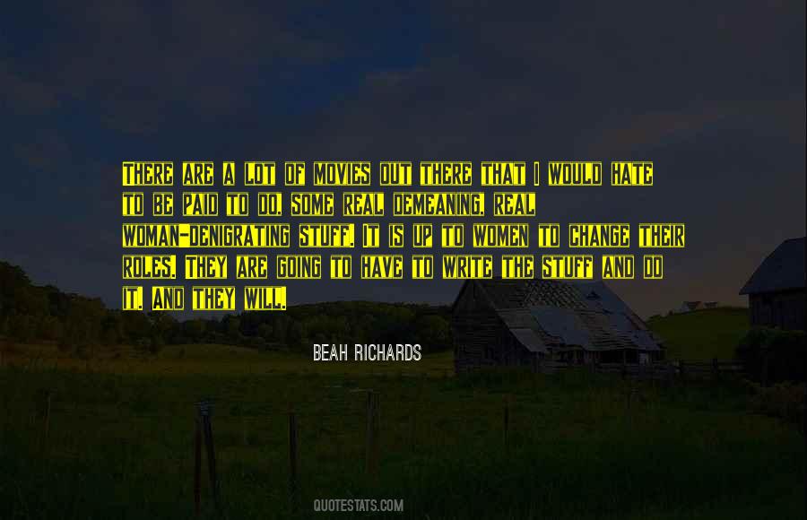 Denigrating Women Quotes #1551369