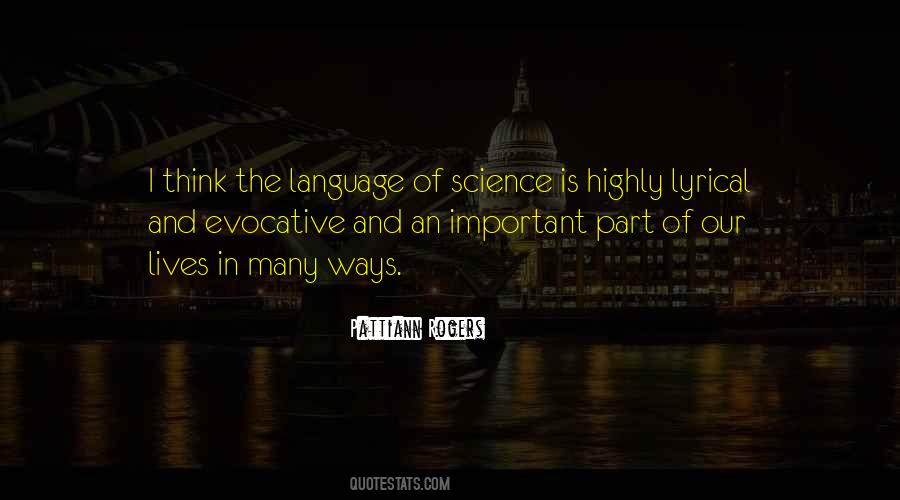 Quotes About Language And Thinking #1275521