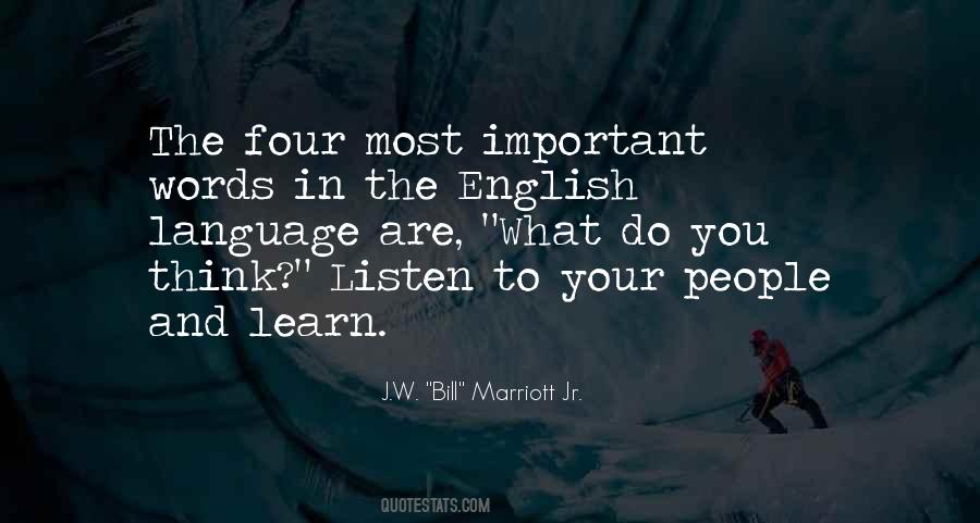 Quotes About Language And Thinking #196100