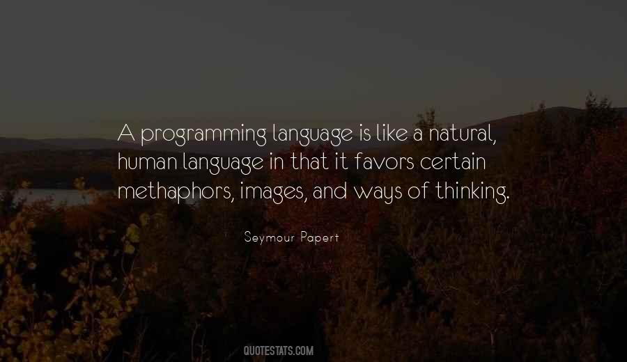 Quotes About Language And Thinking #336856