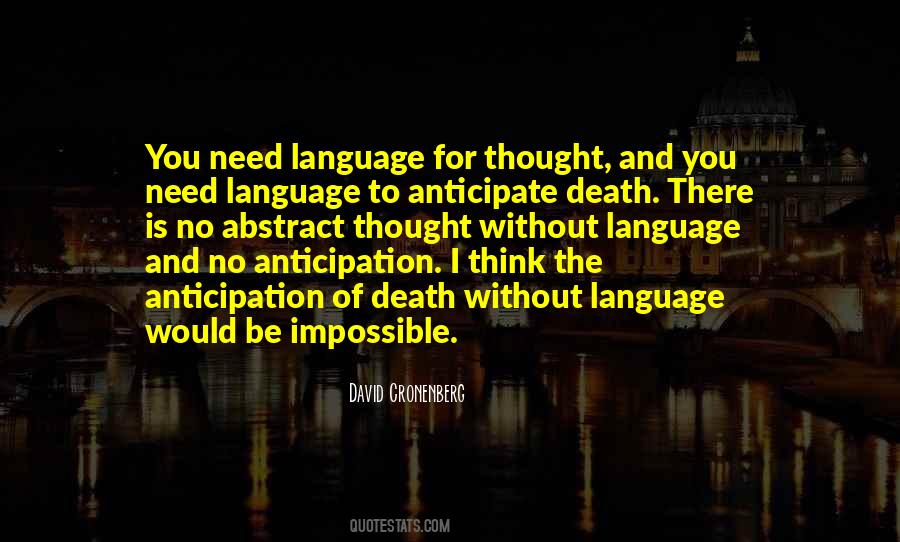 Quotes About Language And Thinking #657791