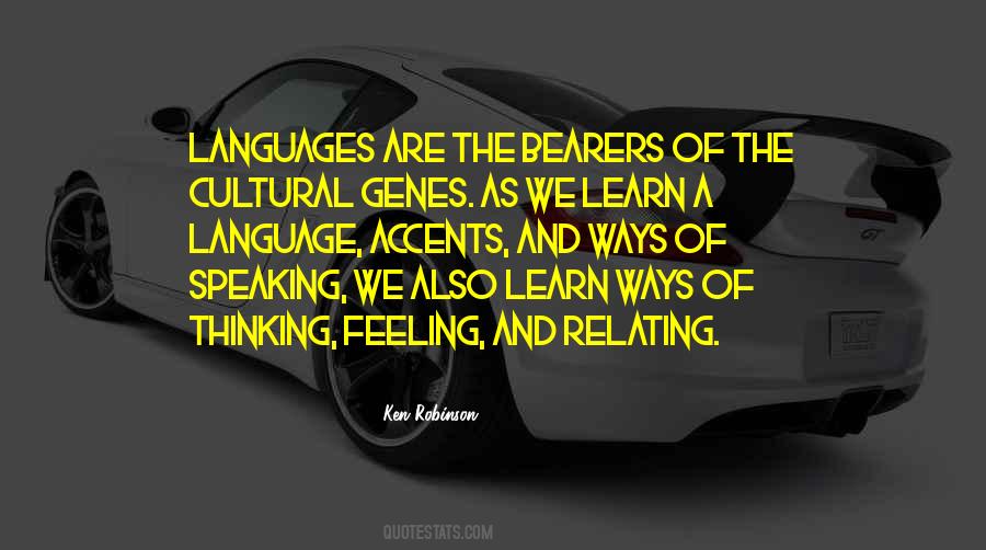 Quotes About Language And Thinking #889879