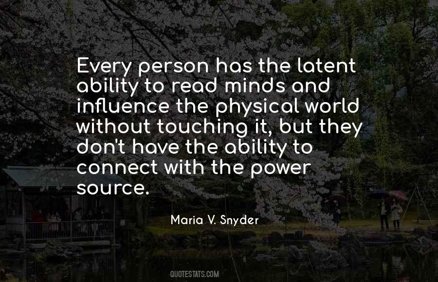 Quotes About The Physical World #1205004