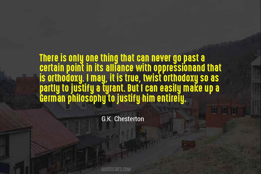 G K Chesterton Orthodoxy Quotes #382054