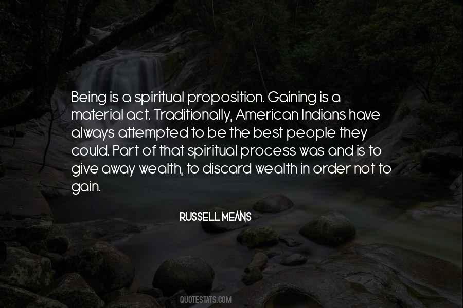 Spiritual Process Quotes #1396423