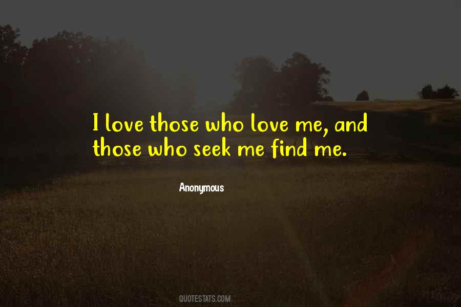 Find Me Quotes #1144611