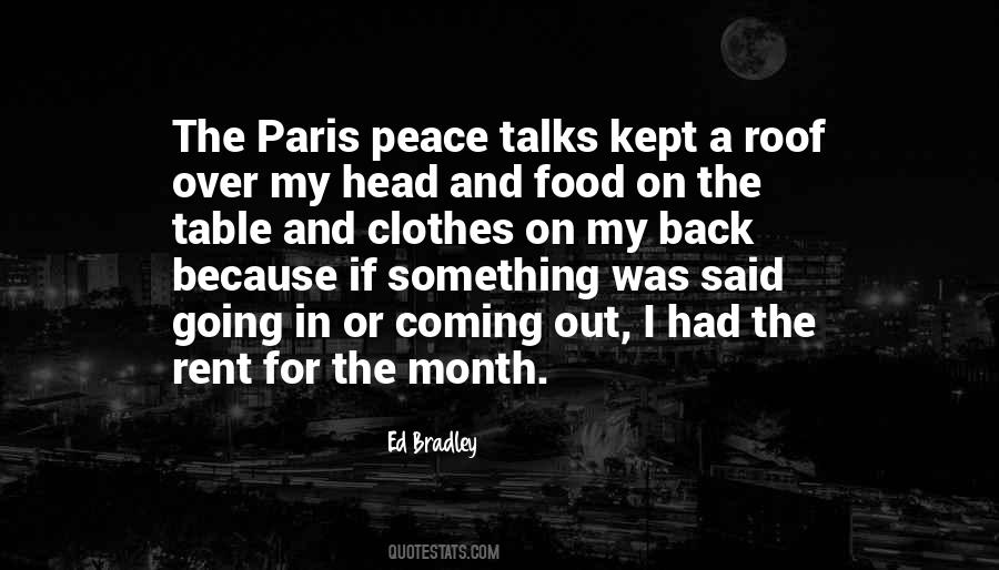 Paris Peace Quotes #1672978