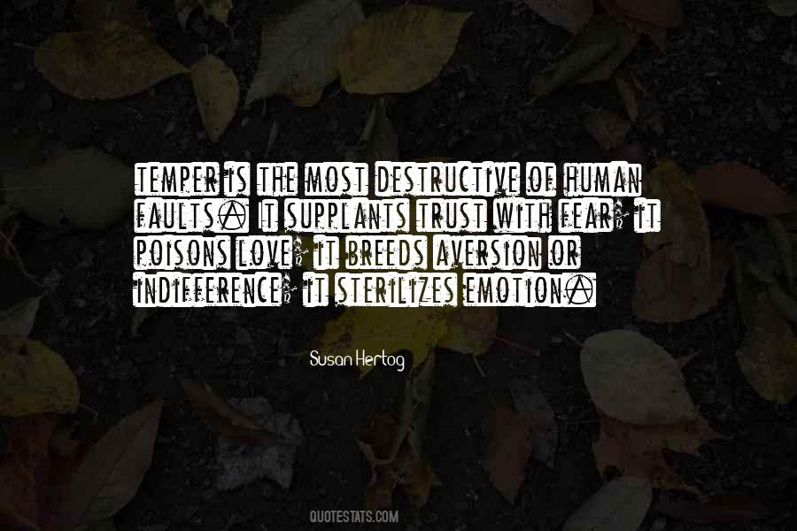 Human Temper Quotes #1780928