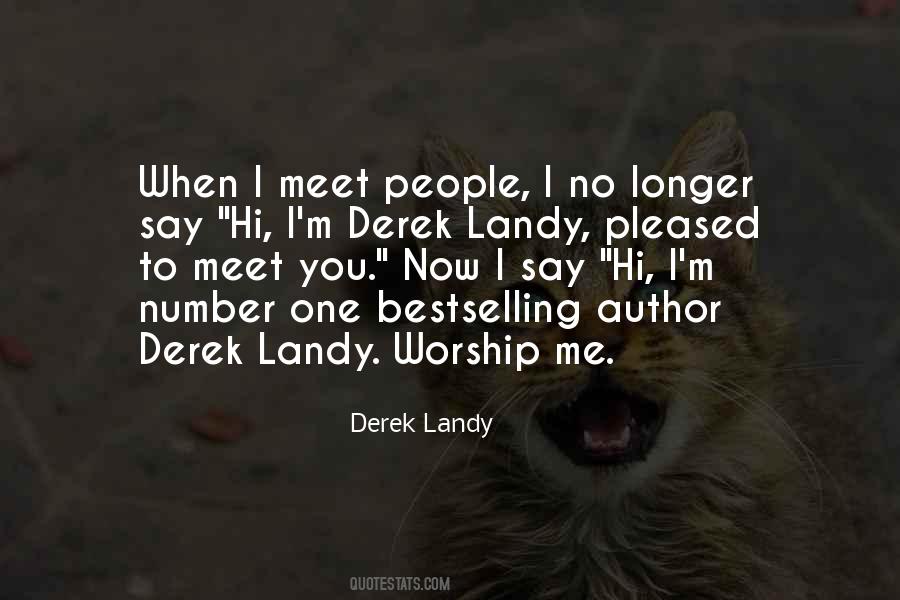 Quotes About Landy #1695982