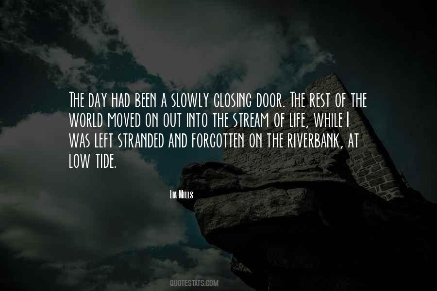 Closing The Door Quotes #196