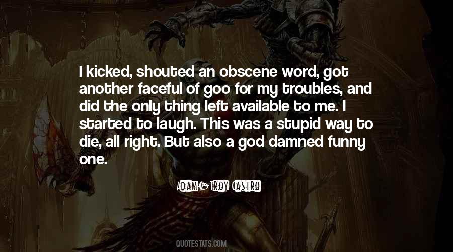 God Damned Quotes #1016791