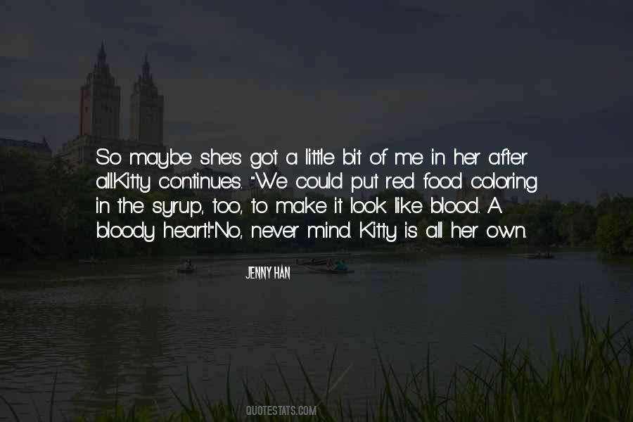 Heart Blood Quotes #219142