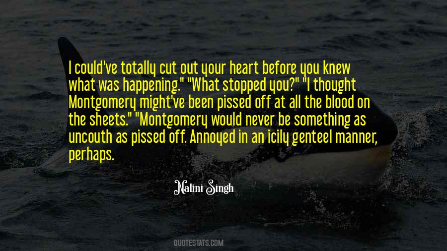 Heart Blood Quotes #223631