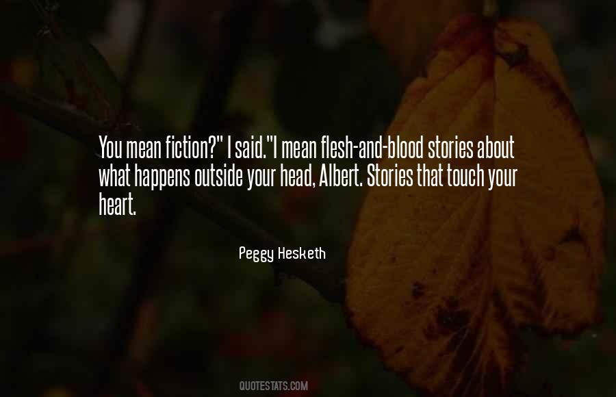 Heart Blood Quotes #31668