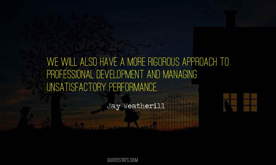 Unsatisfactory Performance Quotes #643848