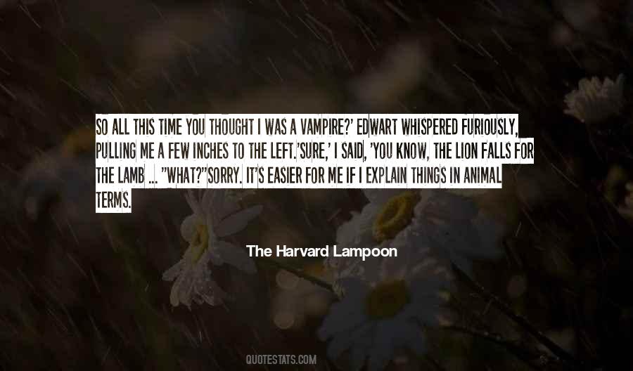 Quotes About Lampoon #1726908