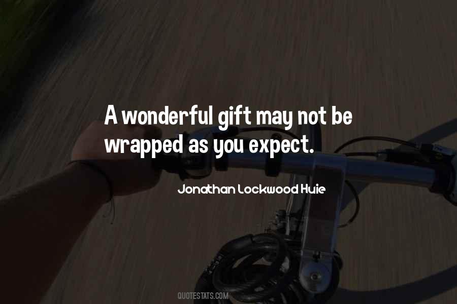 Wrapped Gift Quotes #89058