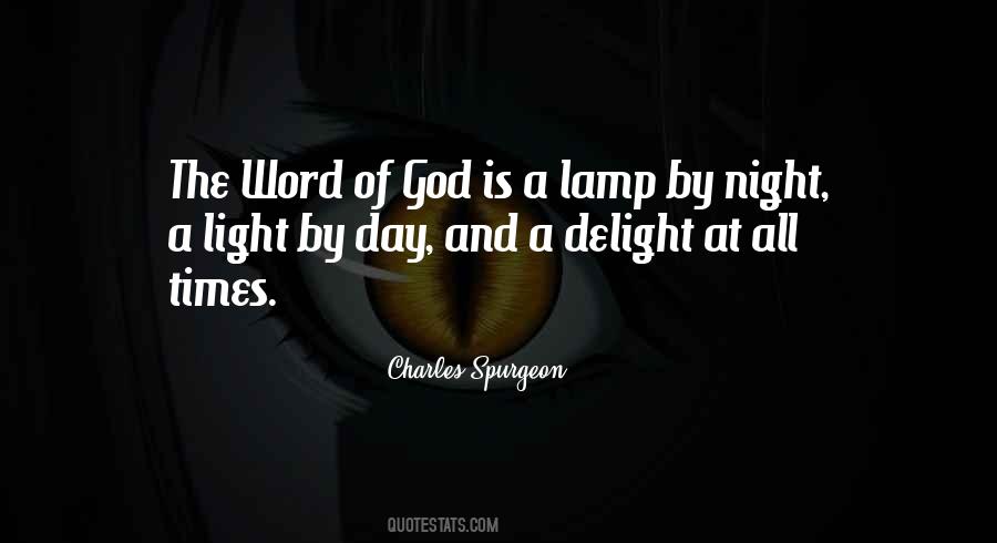 Quotes About Lamp Light #1009184