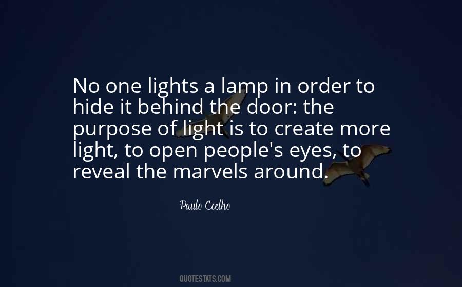 Quotes About Lamp Light #1046486