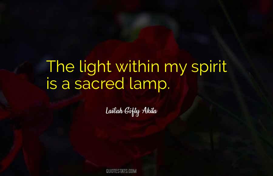 Quotes About Lamp Light #1231783