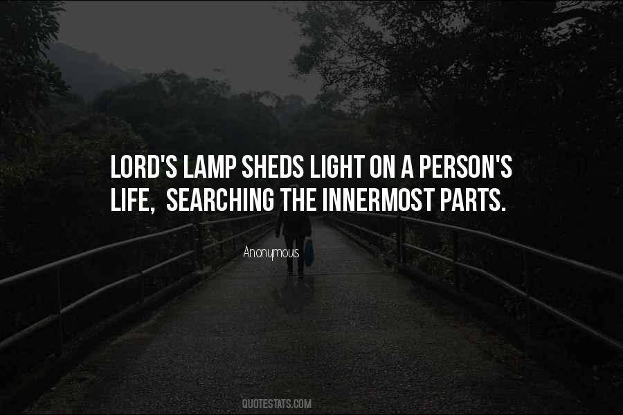 Quotes About Lamp Light #1349138