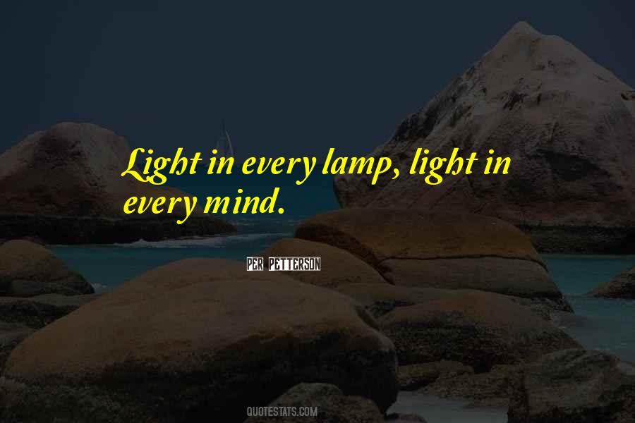 Quotes About Lamp Light #570123