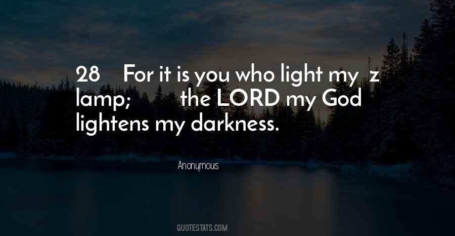 Quotes About Lamp Light #826348