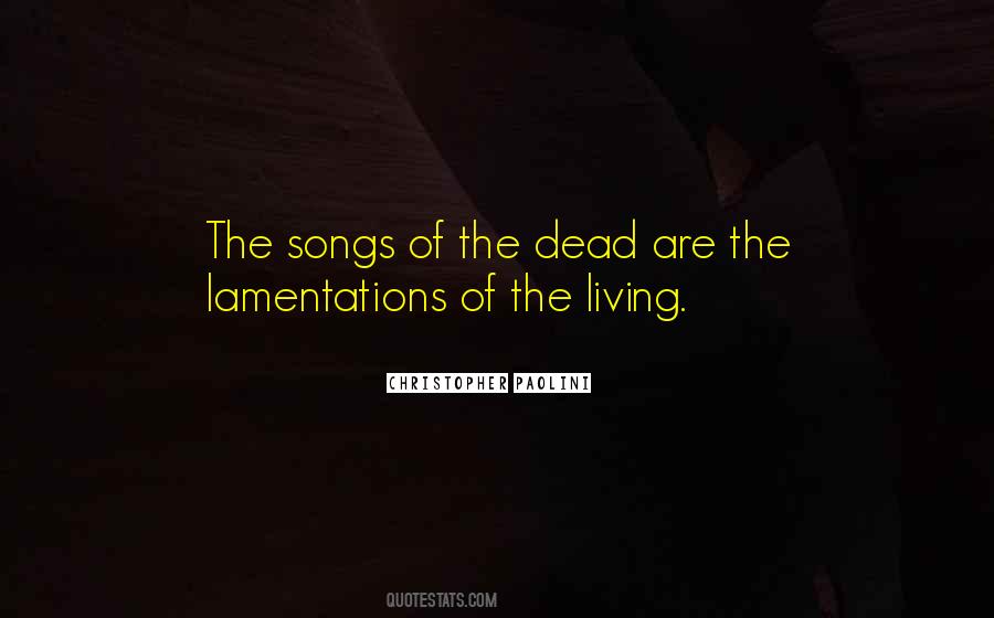 Quotes About Lamentations #597514