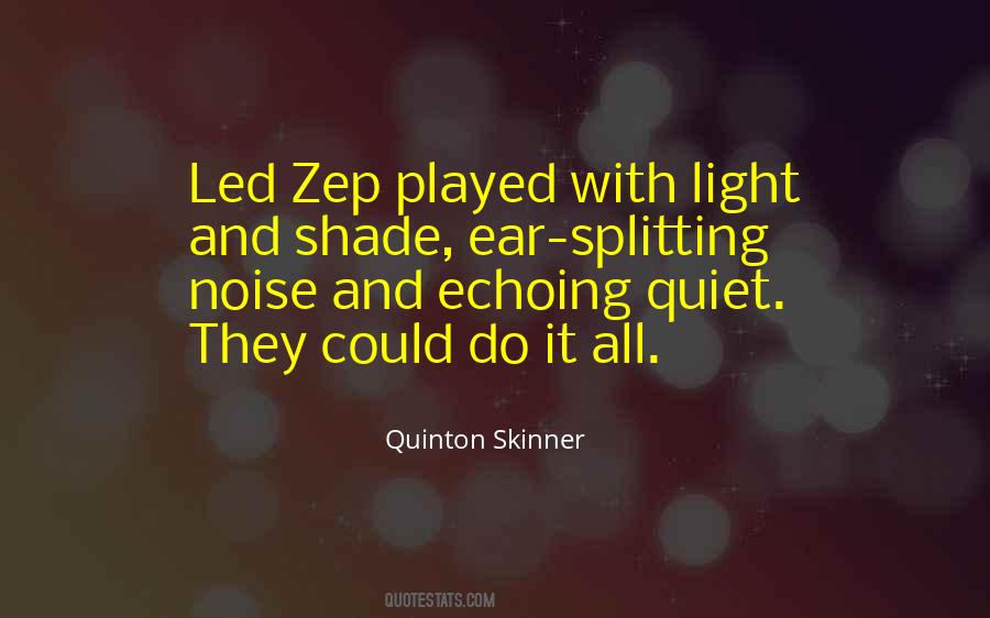Shade And Light Quotes #1503970