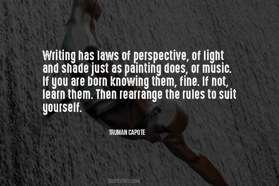 Shade And Light Quotes #335791