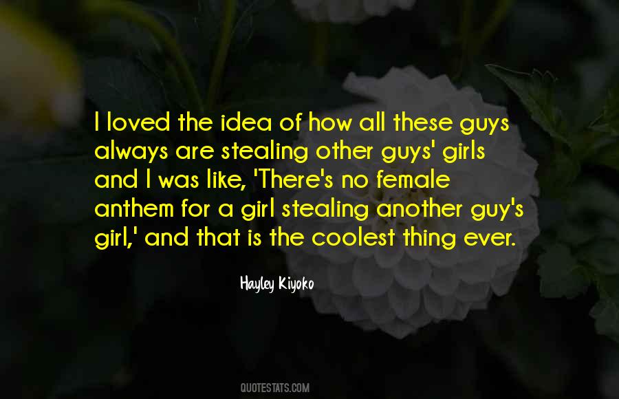 Coolest Girl Quotes #978789