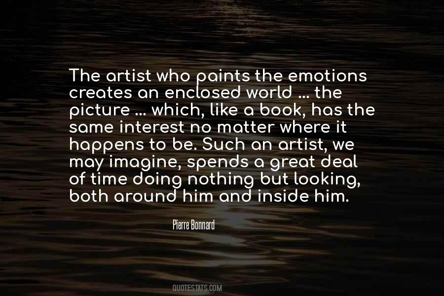 Bonnard Artist Quotes #1466876