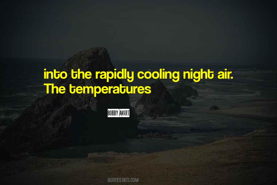 Cooling Night Quotes #1135607