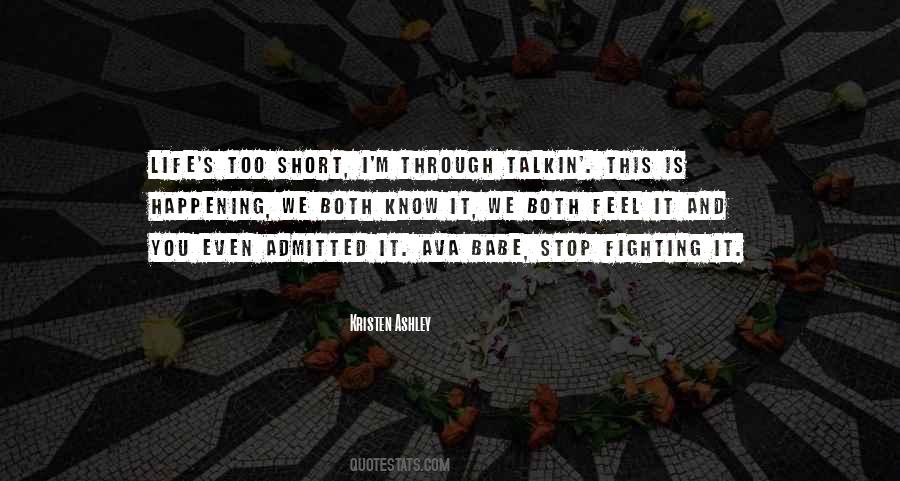 Life Happening Quotes #268279