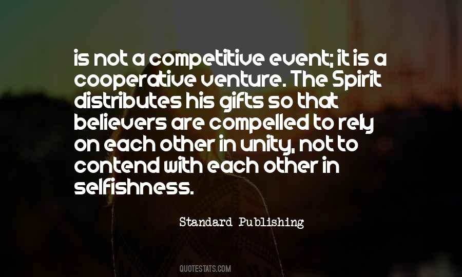 Cooperative Spirit Quotes #165896