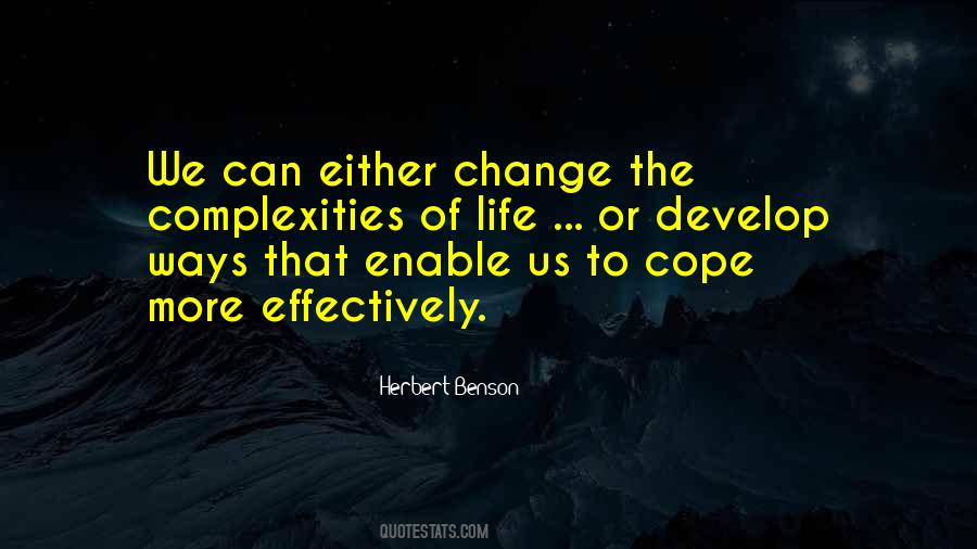 Cope With Change Quotes #988811